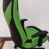 Cadeira Presidente Extra Gamer verde Com Preto Sistema Relaxita Com Braço Gatilho