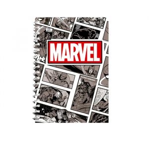 Caderneta Apontamento Marvel 1/8 Capa Dura 80 Folhas Culturama