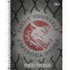 CADERNO 01X1 UNIVERSITARIO RED NOSE 80FLS TILIBRA 293482