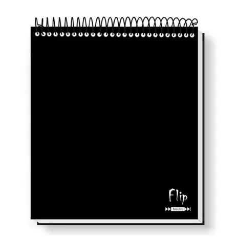 CADERNO 10X1 PRANCHETA FLIP NEUTRO 160FLS TAMOIO PCT04 2553