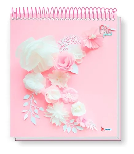 CADERNO 10X1 PRANCHETA FLIP PASTEL 160FLS TAMOIO 2578