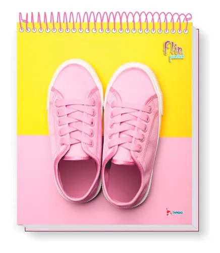 CADERNO 10X1 PRANCHETA FLIP PASTEL 160FLS TAMOIO 2578