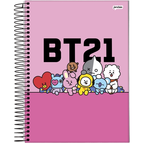 CADERNO 10X1 UNIVERSITARIO BT21 200FLS JANDAIA 6698120