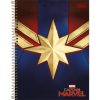 CADERNO 10X1 UNIVERSITARIO CAPITA MARVEL 160FLS TILIBRA 307734