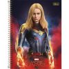 CADERNO 10X1 UNIVERSITARIO CAPITA MARVEL 160FLS TILIBRA 307734