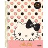 CADERNO 10X1 UNIVERSITARIO CD HELLO KITTY 160FLS SAO DOMINGOS 233190