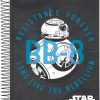 CADERNO 10X1 UNIVERSITARIO STAR WARS 160FLS JANDAIA 6958921