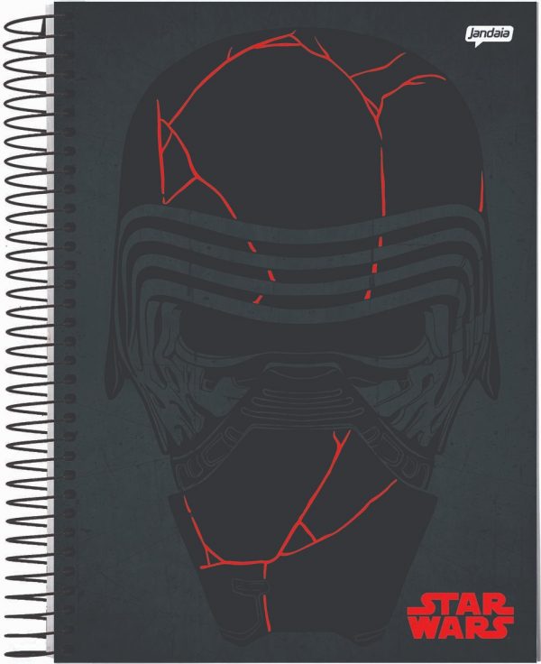 CADERNO 10X1 UNIVERSITARIO STAR WARS 160FLS JANDAIA 6958921