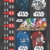 CADERNO 10X1 UNIVERSITARIO STAR WARS 160FLS JANDAIA 6958921