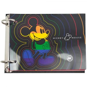 Caderno Argolado DAC Porta Fichas/Mini Mickey Mouse 168mm x 125mm 80 Folhas 3567