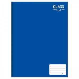 Caderno Brochura 1/4 Azul Capa Dura 96Fls Foroni 3589365
