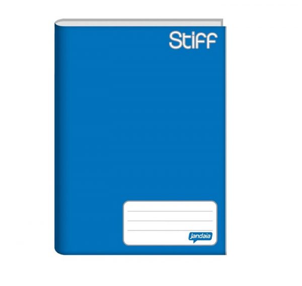 Caderno Brochura 1/4 Stiff Azul 48 Folhas Jandaia 0004811