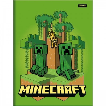 Caderno de Cartografia e Desenho - Minecraft - Foroni - Caderno de