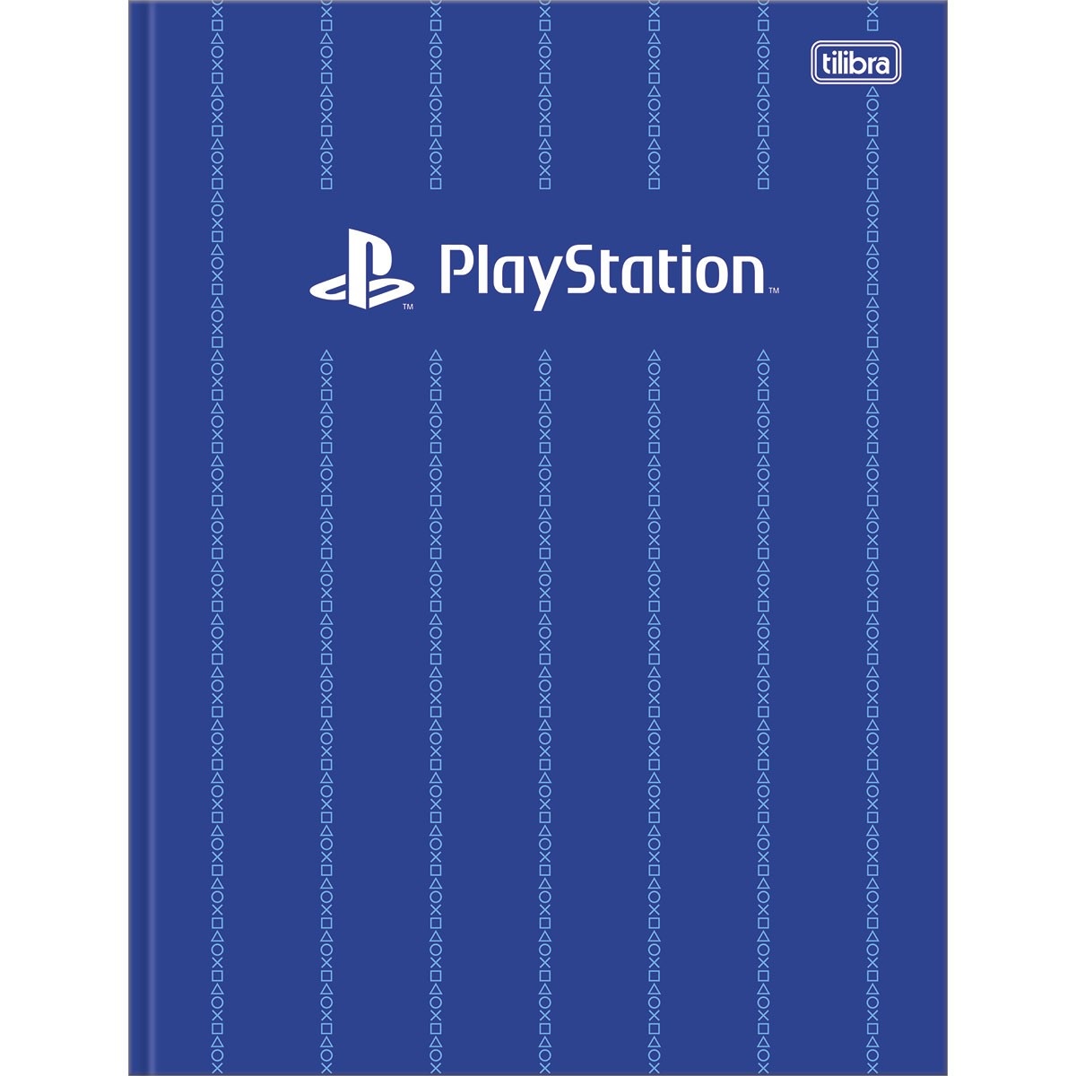 Caderno Brochura Capa Dura Universitário PlayStation 80Fls Tilibra 319325