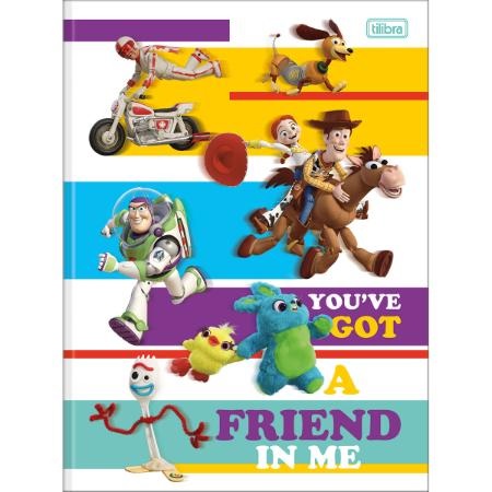 Caderno Brochura Capa Dura Universitário Toy Story 80Fls Tilibra 308846