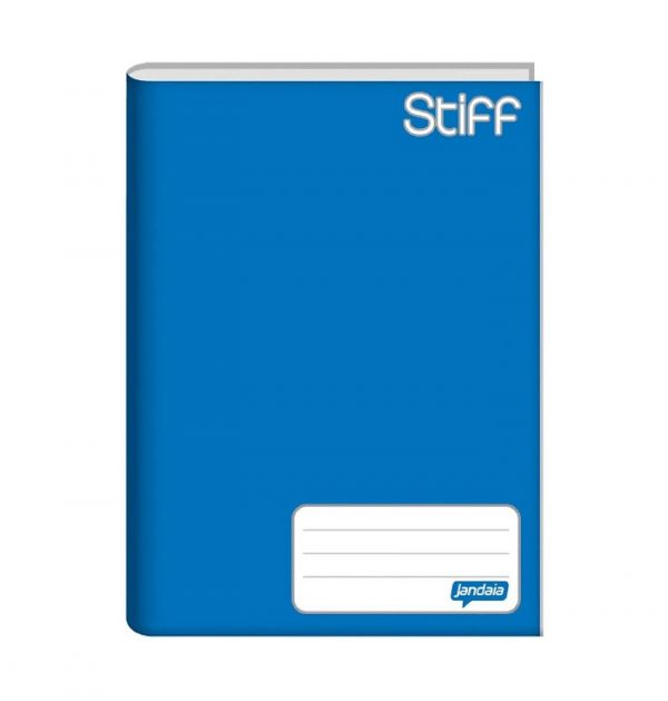 Caderno Brochura Universitário Stiff Azul 48 Folhas Jandaia 0005611