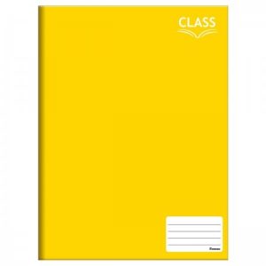 Caderno Brochurão Capa Dura Universitário Amarelo 48Fls Foroni 3589241