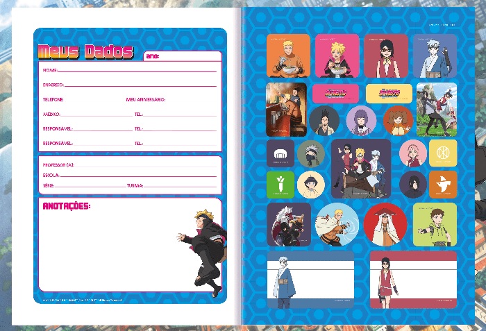 Caderno Brochura Naruto Boruto 1 80fls São Domingos - Pedagógica -  Papelaria, Livraria, Artesanato, Festa e Fantasia