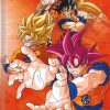 Caderno Brochurão Universitário Dragon Ball 80Fls Capa Dura São Domingos 223045