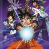 Caderno Brochurão Universitário Dragon Ball 80Fls Capa Dura São Domingos 223045