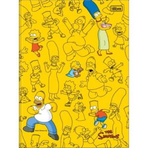 Caderno Brochurão Universitário Simpsons 80Fls Tilibra 342297