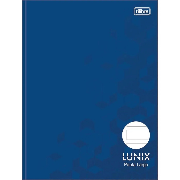 Caderno Caligrafia Universitário Lunix Pauta Larga 80 Folhas Tilibra 341762