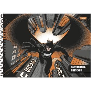 Caderno Cartografia E Desenho Batman 80Fls Foroni 3386871