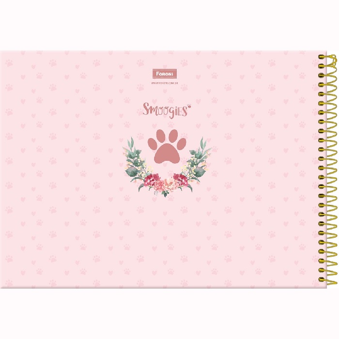 Caderno Cartografia E Desenho Smoogies 80Fls Foroni 3194891