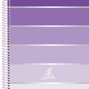 Caderno Colege 10 Matérias Lavender 160Fls São Domingos 233302