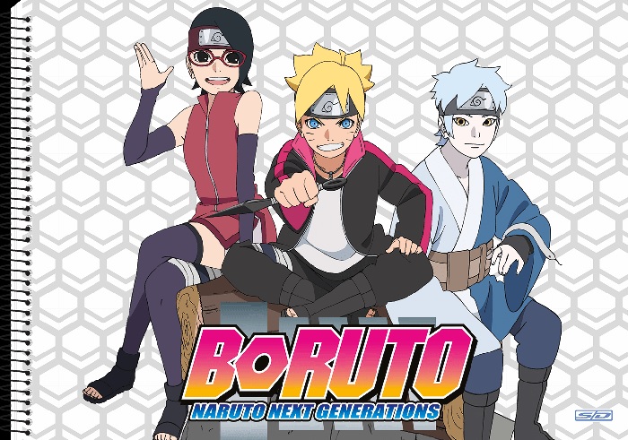 Caderno Cartografia E Desenho Boruto 60Fls São Domingos 233385 - Papelaria  Criativa