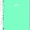 Caderno Espiral 1/4 Stilo Ton Pastel 80Fls Capa Dura Jandaia 6882377