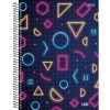 Caderno Espiral Capa Dura Universitário 1 Matéria Led 80Fls São Domingos 233050