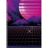 Caderno Espiral Capa Dura Universitário 1 Matéria Led 80Fls São Domingos 233050