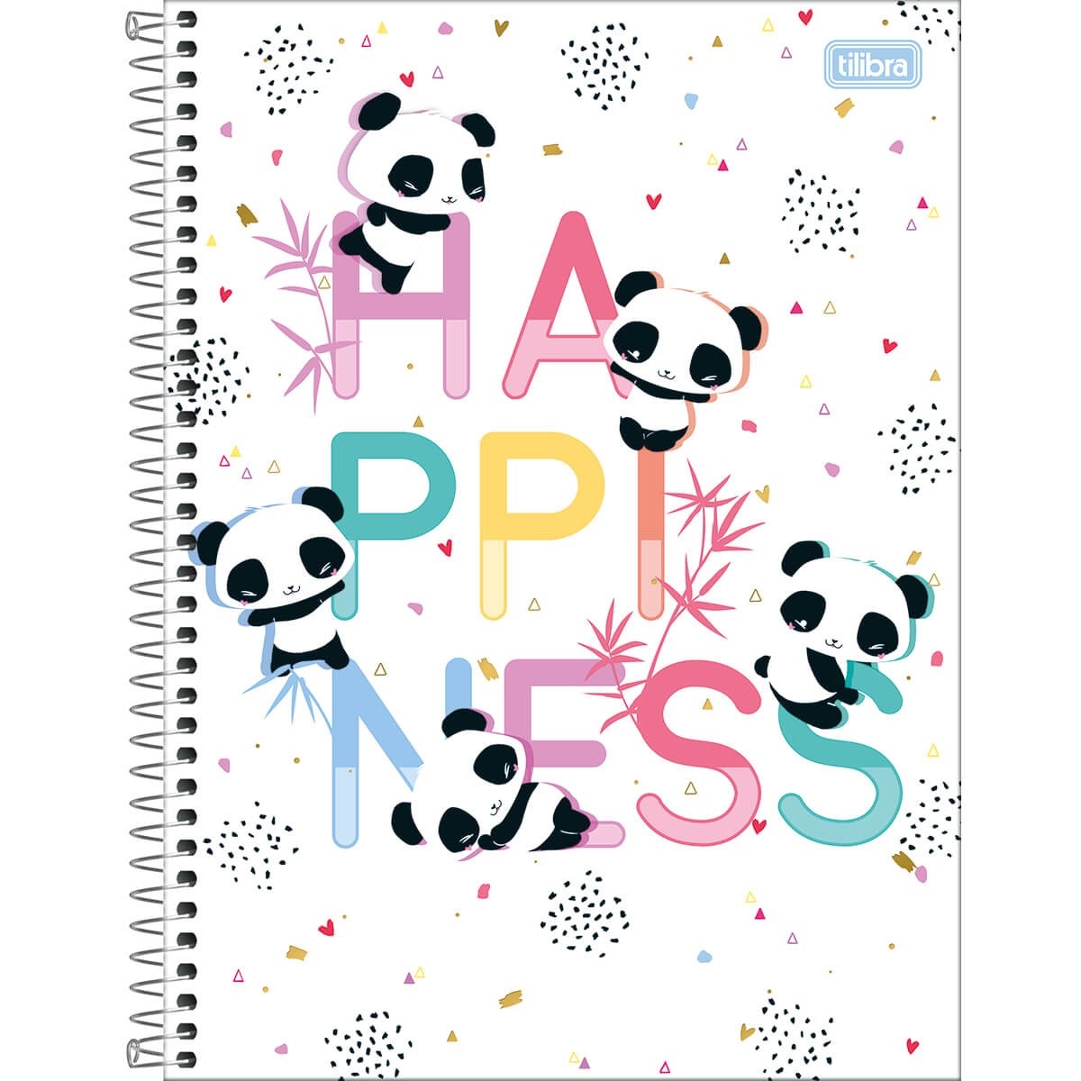 Caderno Cartografia & Desenho Panda Lovely Friend - Tilibra