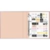 Caderno Fichário Argolado West Village Metalizado Rose - Tilibra 313394