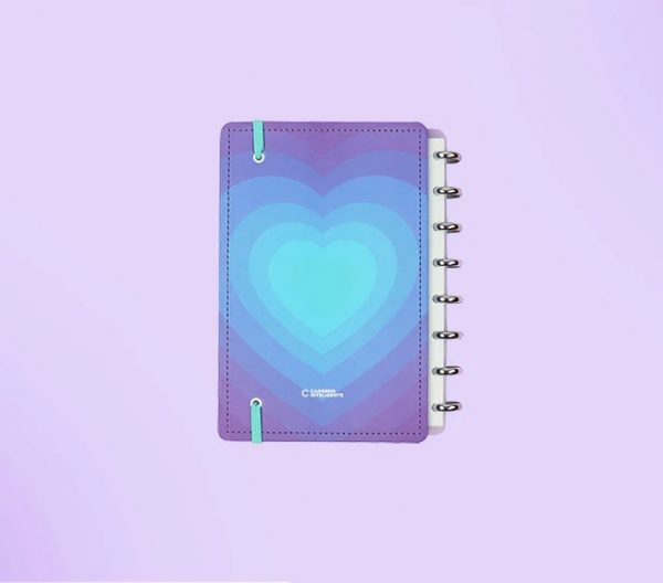 Caderno Inteligente A5 Silver Love 80 Folhas CIA52122