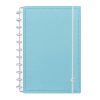 CADERNO INTELIGENTE AZUL CELESTE GRANDE 80FLS CIGD4037