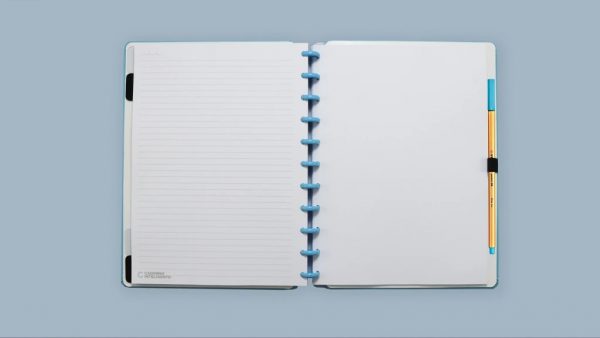 Caderno Inteligente Grande All Blue 80 Folhas CIGD4093