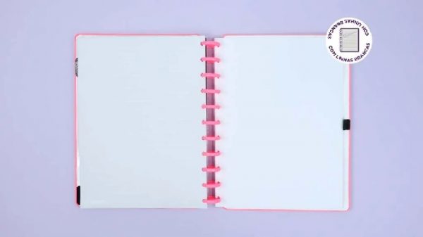 Caderno Inteligente Grande + All Pink 140 Folhas CIGDP4012