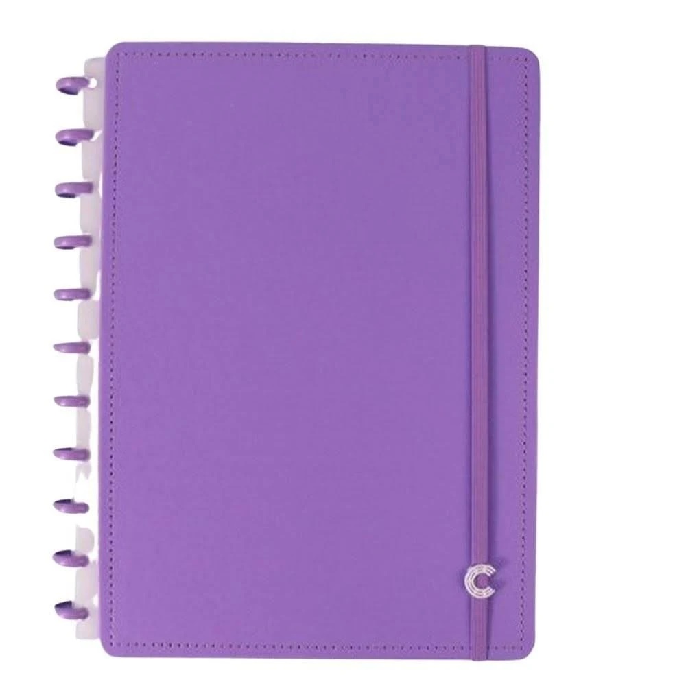 Caderno Inteligente Grande All Purple 80 Folhas Cigd4089 Papelaria Criativa 4963