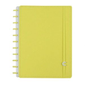 Caderno Inteligente Grande All Yellow 80 Folhas CIGD4088