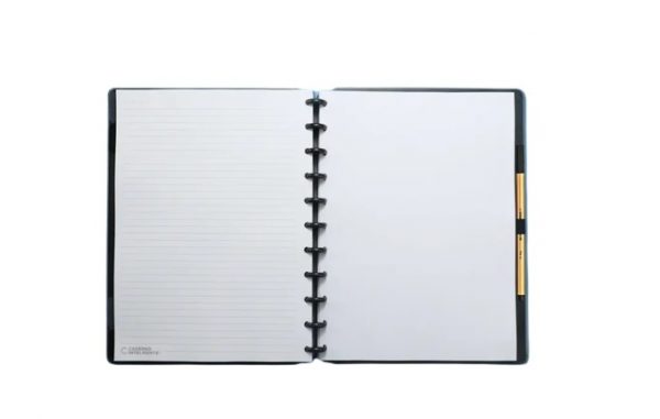 Caderno Inteligente Grande Basic Grey 80 Folhas CIGD4100