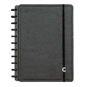 Caderno Inteligente Grande Deluxe Black Ecológico 80 Folhas CIGD4004