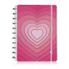 Caderno Inteligente Grande Golden Love 80 Folhas CIGD4128