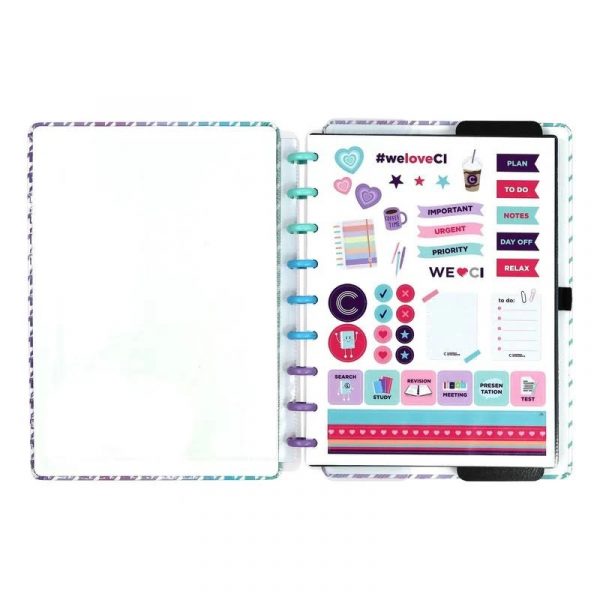 Caderno Inteligente Grande London 80 Folhas CIGD4123