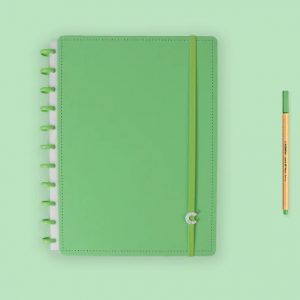 Caderno Inteligente Médio All Green 80 Folhas CIMD3087