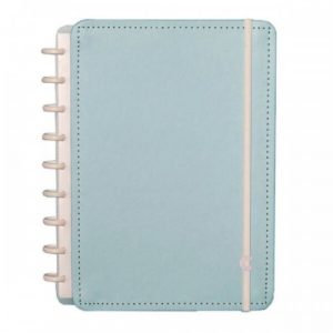 Caderno Inteligente Médio Azul Pastel 80 Folhas CIMD3079