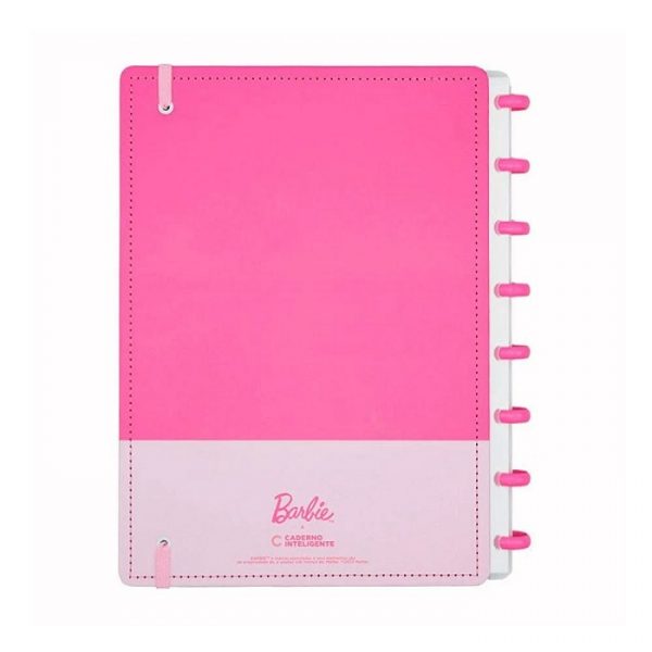 Caderno Inteligente Médio Barbie Pink 80 Folhas CIMD3137