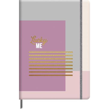 Caderno Pontilhado Medio Lucky Me Costurado 80Fls Foroni 4795988