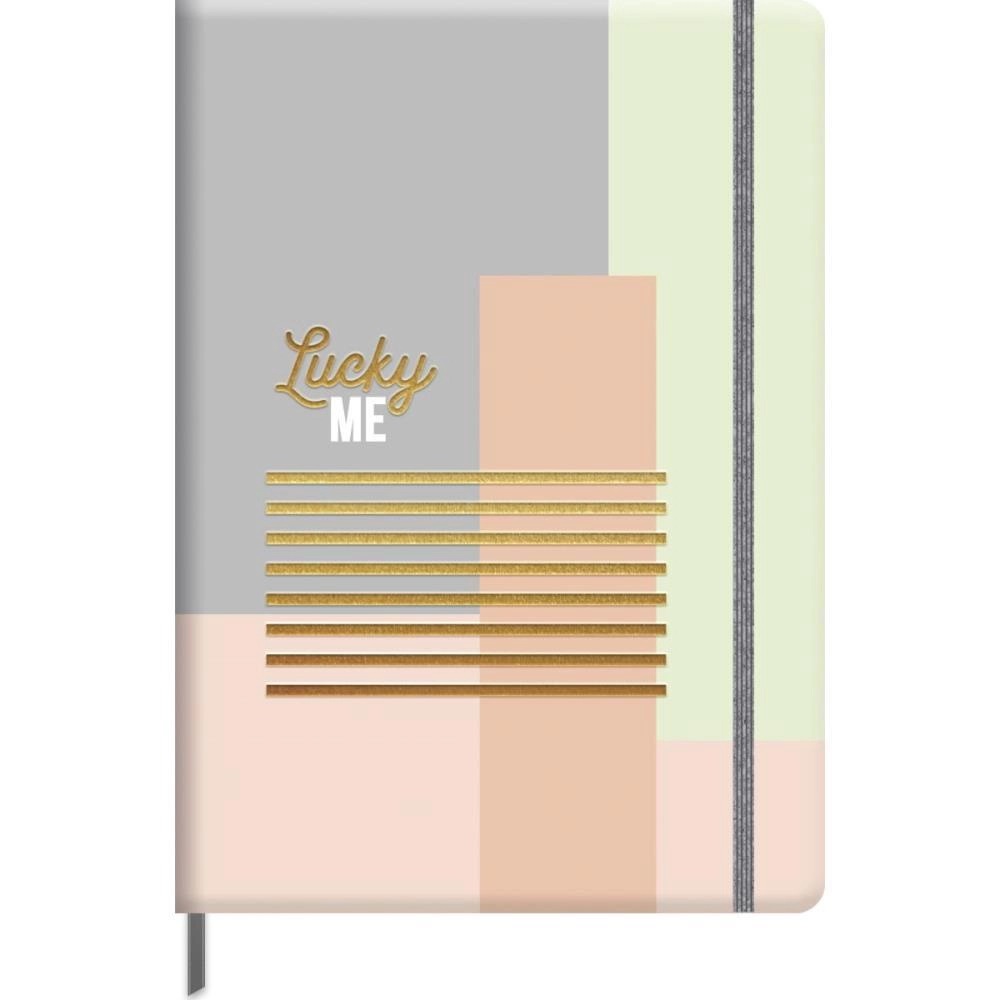 Caderno Pontilhado Medio Lucky Me Costurado 80Fls Foroni 4795988